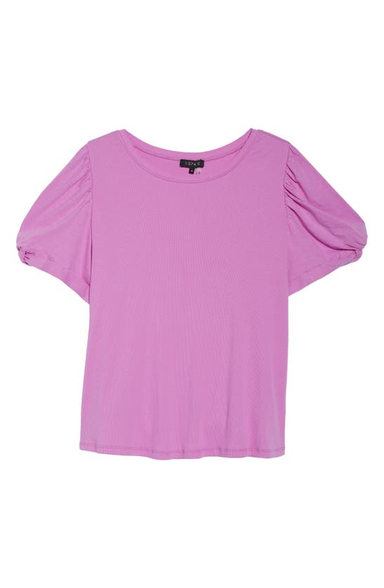 1.state Puff Sleeve Top In Iris Orchid