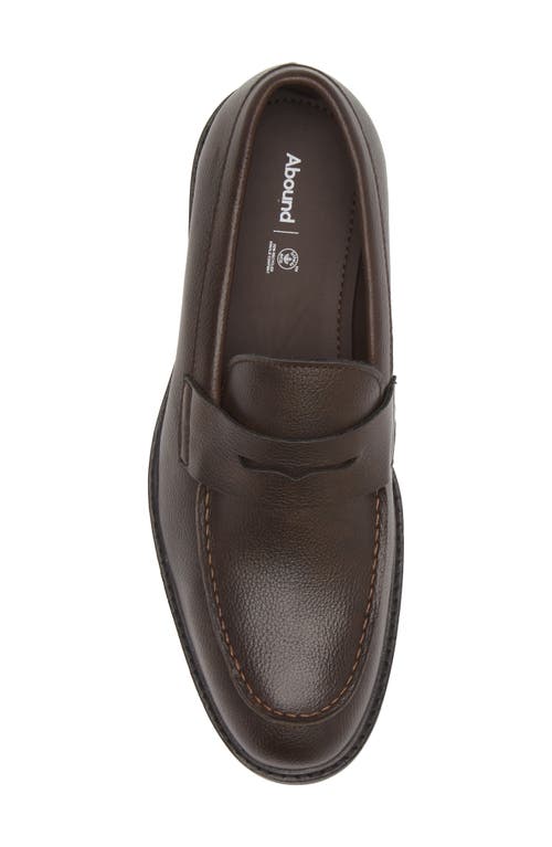 Abound Wade Penny Loafer In Brown Dark