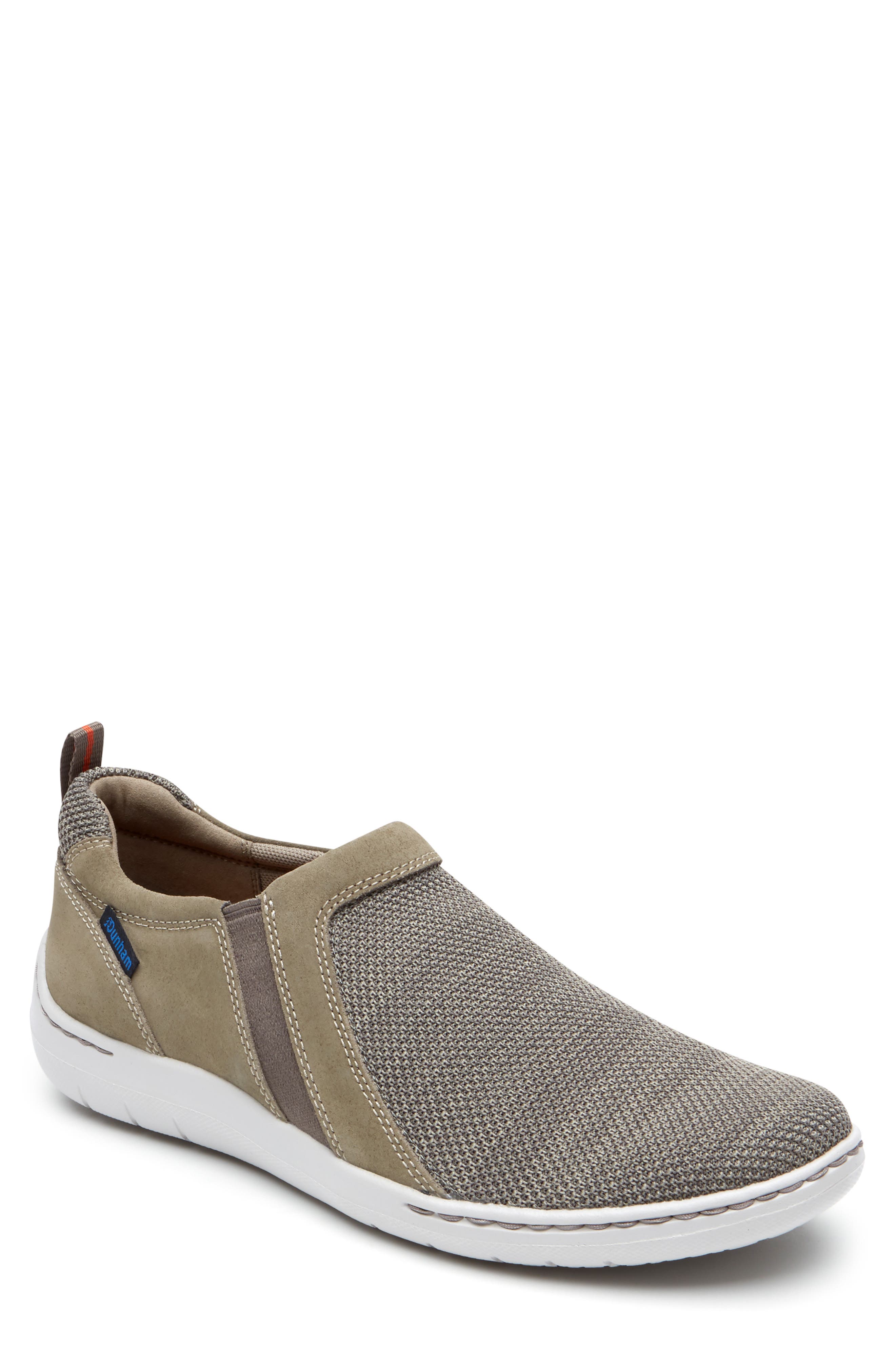 Dunham Fitmsart Slip-On EEEE - Beige