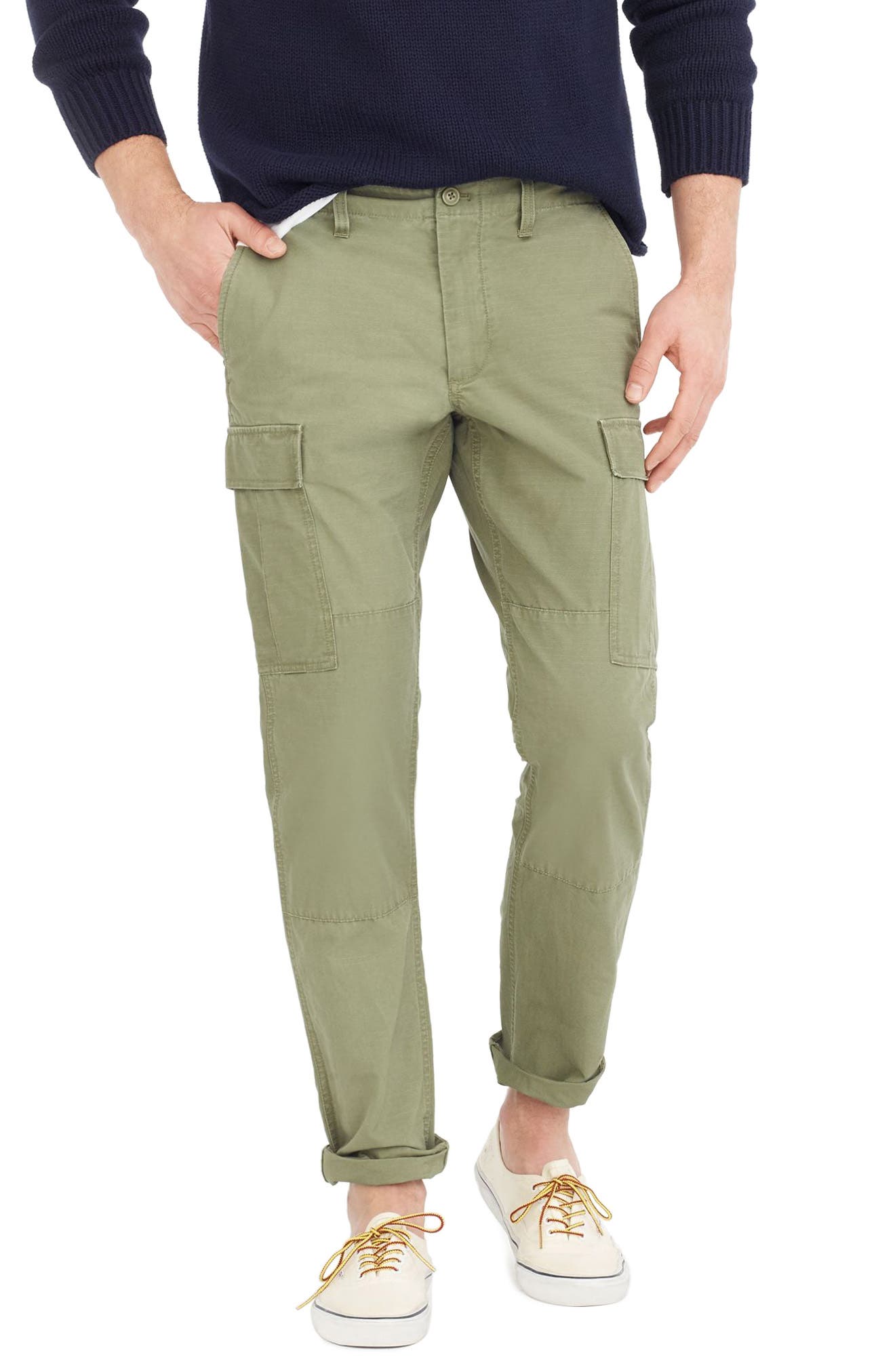 j crew ripstop cargo pants