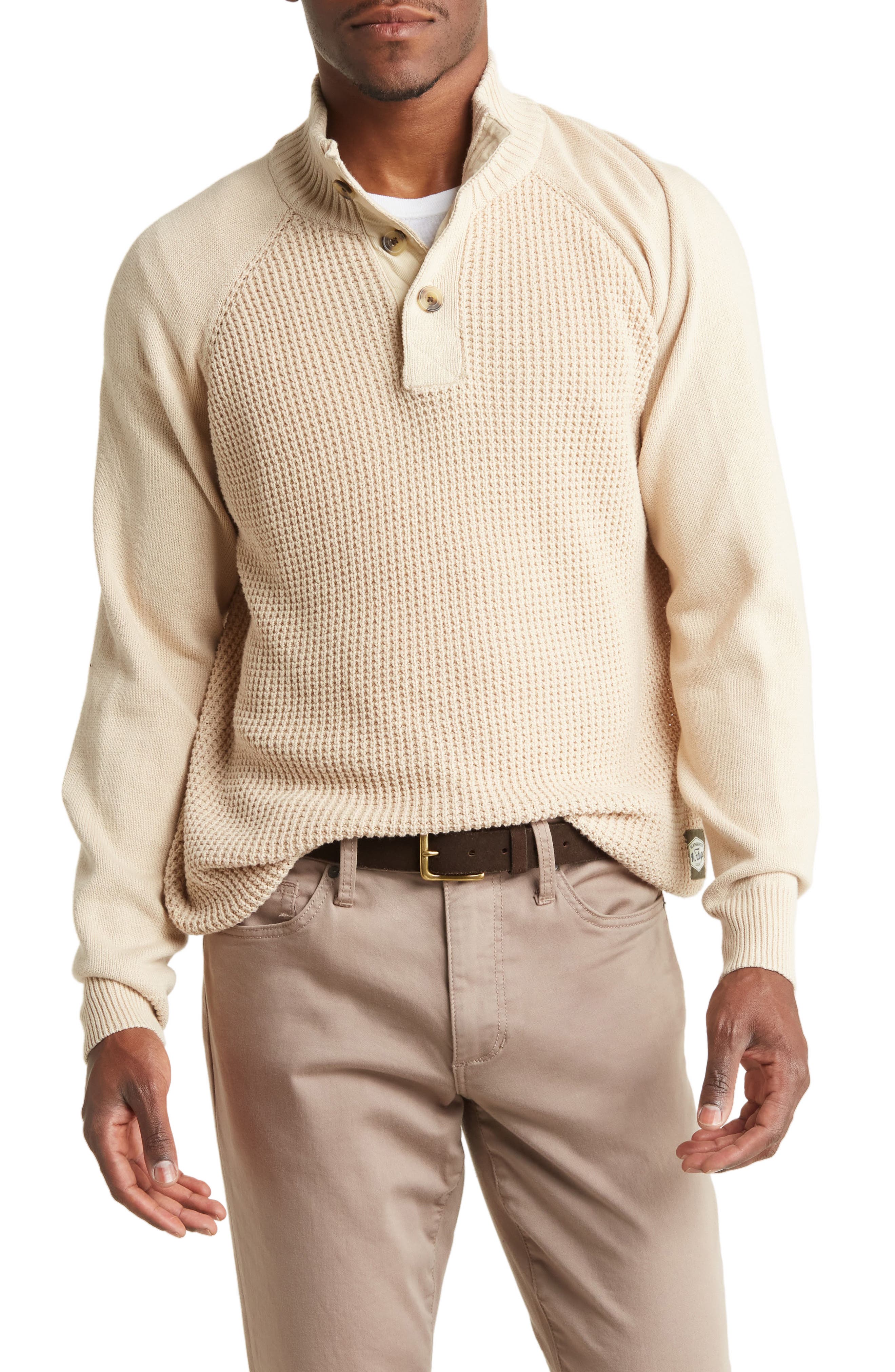 Men's White Turtleneck Sweaters 