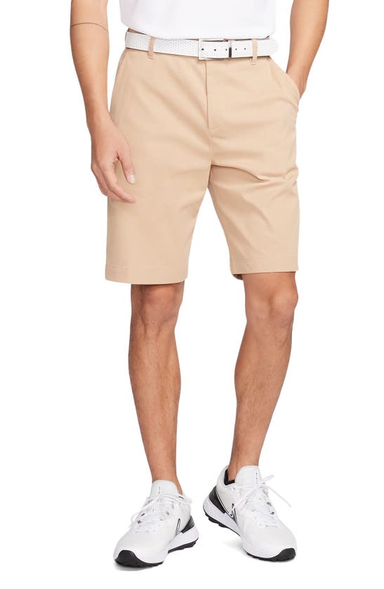 NIKE DRI-FIT TOUR 10-INCH WATER REPELLENT CHINO GOLF SHORTS