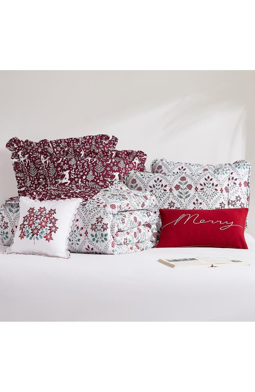 Southshore Fine Linens Holiday Harmony Oversized Quilt Set In Holiday Harmony
