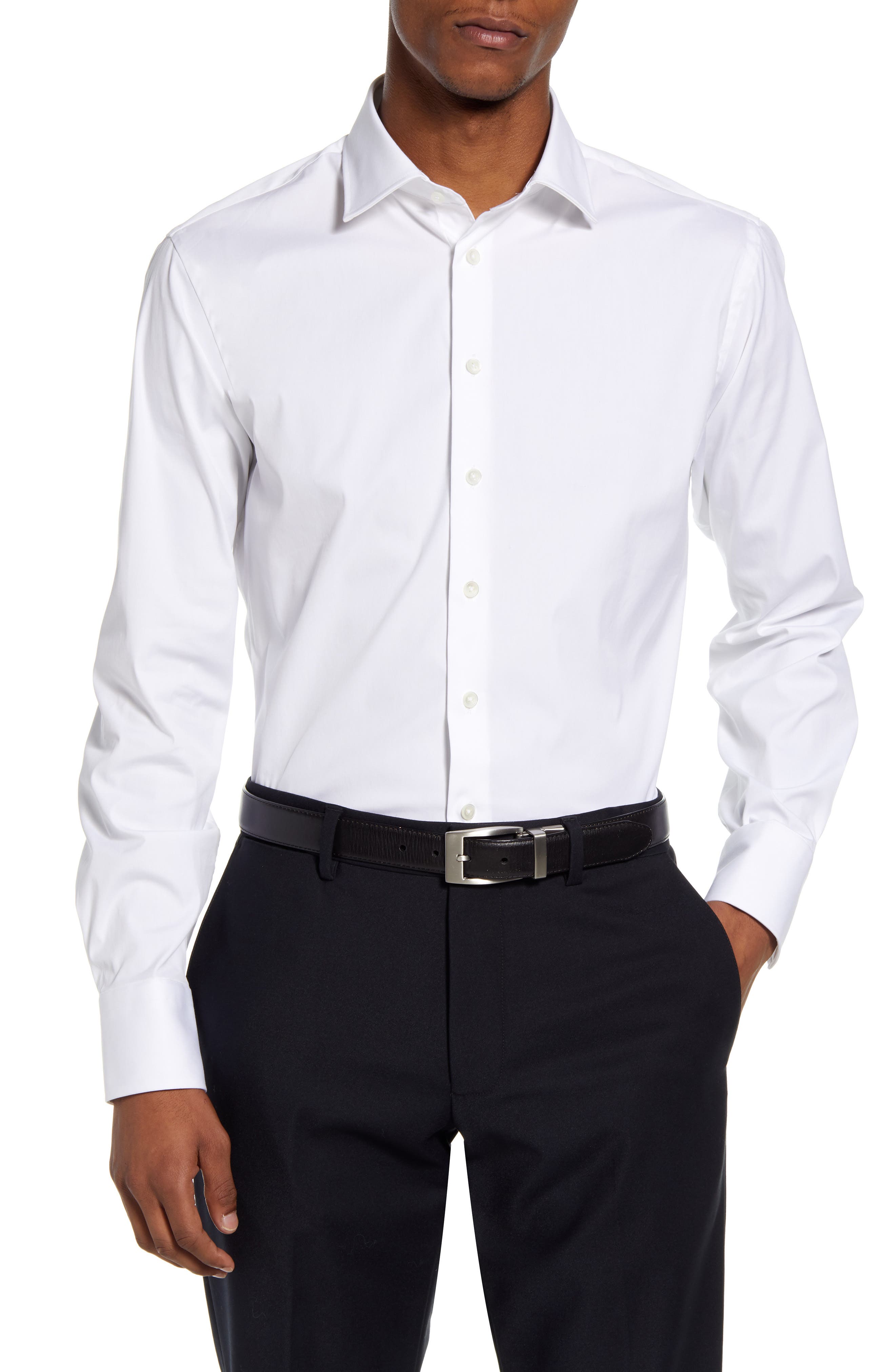 thomas pink slim fit