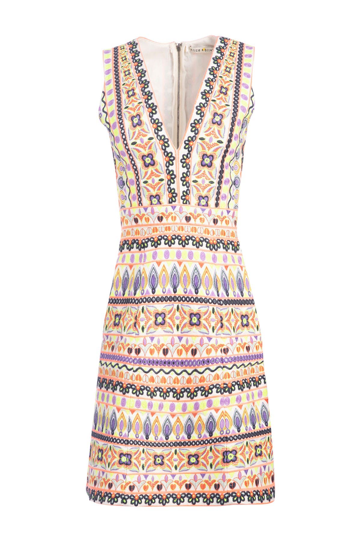 alice olivia patty dress