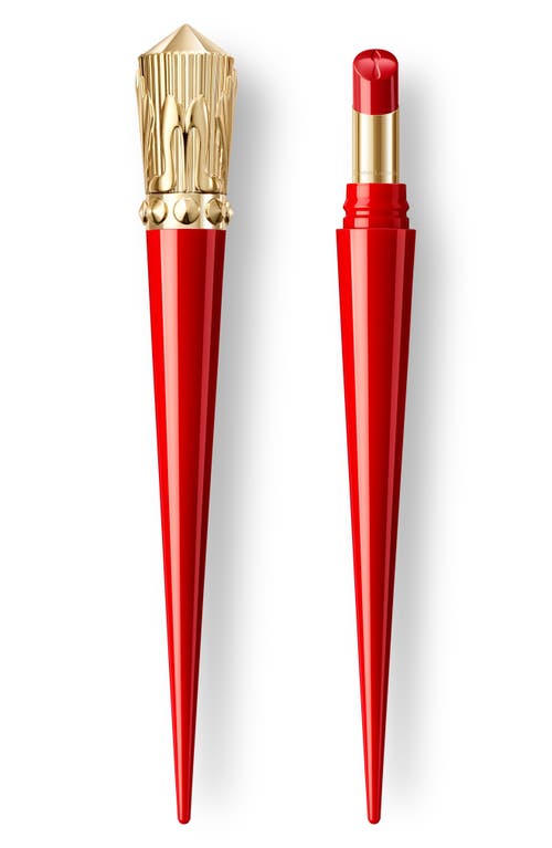 Christian Louboutin Rouge Stiletto Glossy Shine Lipstick in Private Red at Nordstrom