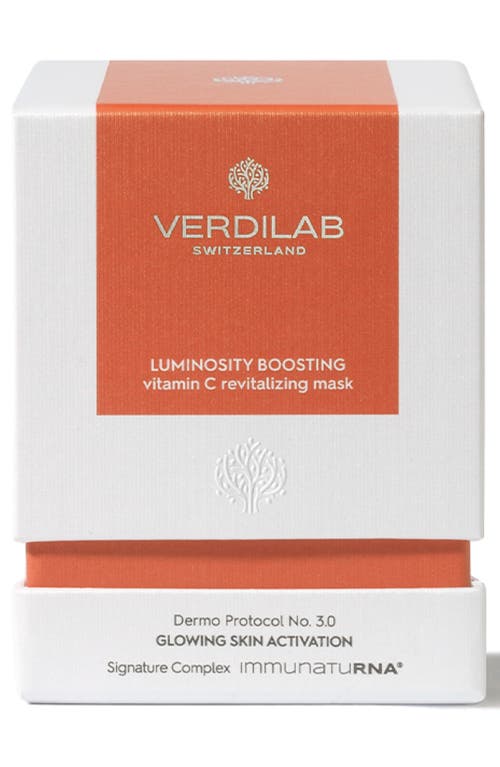Verdilab Luminosity Boosting Vitamin C Revitalizing Mask In No Color