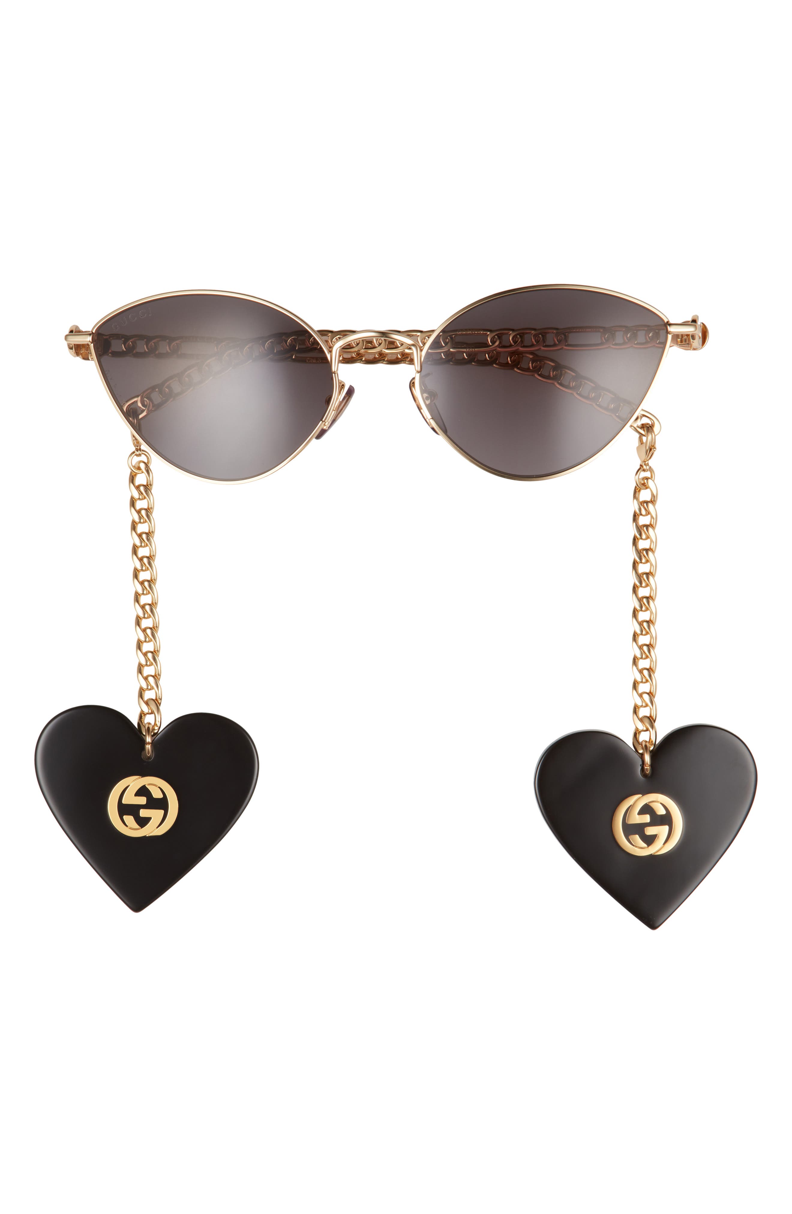 Cat Eye Sunglasses in Gold - Gucci