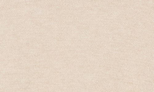 Max Studio Mock Neck Sweater In Heather Bone