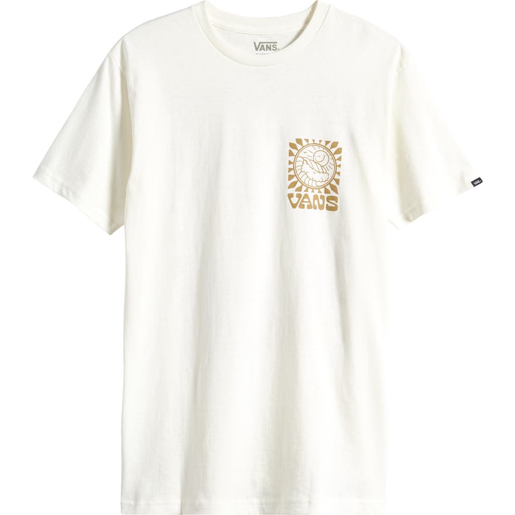 Vans Sun & Surf Graphic T-shirt In Marshmallow