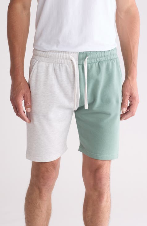 Split Cotton Blend Shorts