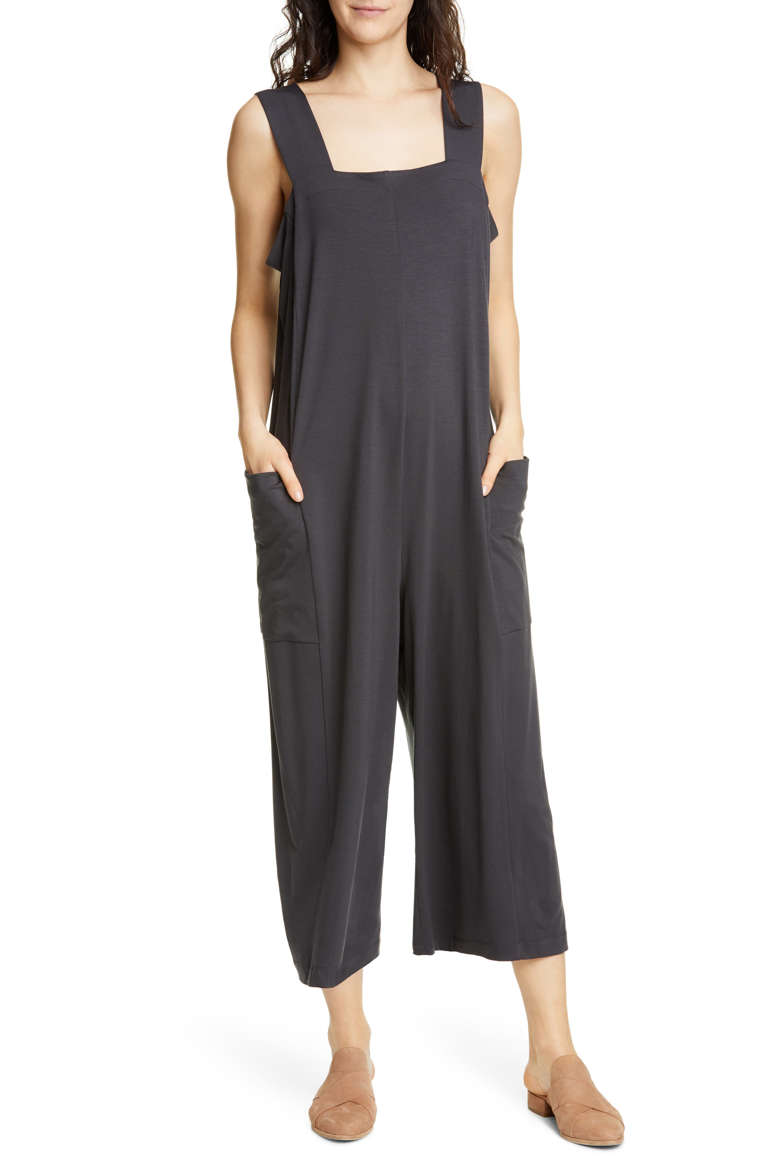 Eileen Fisher Crop Jumpsuit Nordstrom