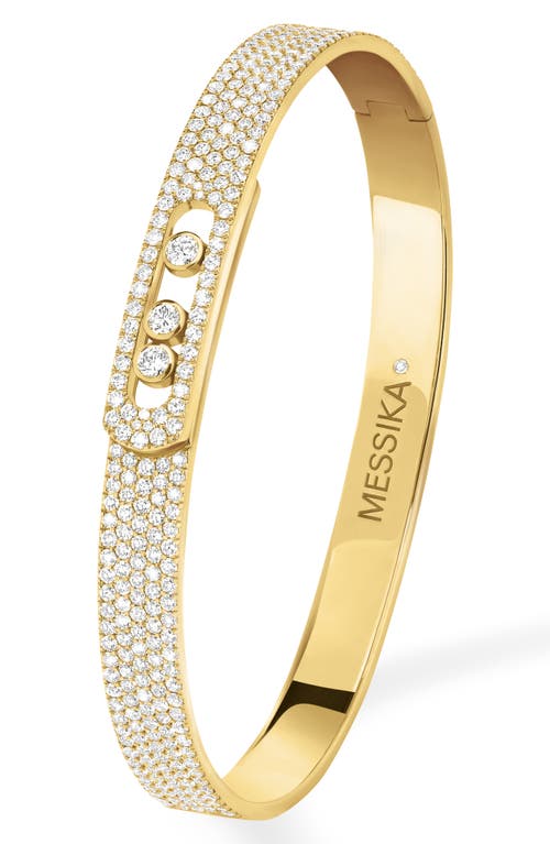 Messika Move Noa Pavé Diamond Bracelet in Gold at Nordstrom