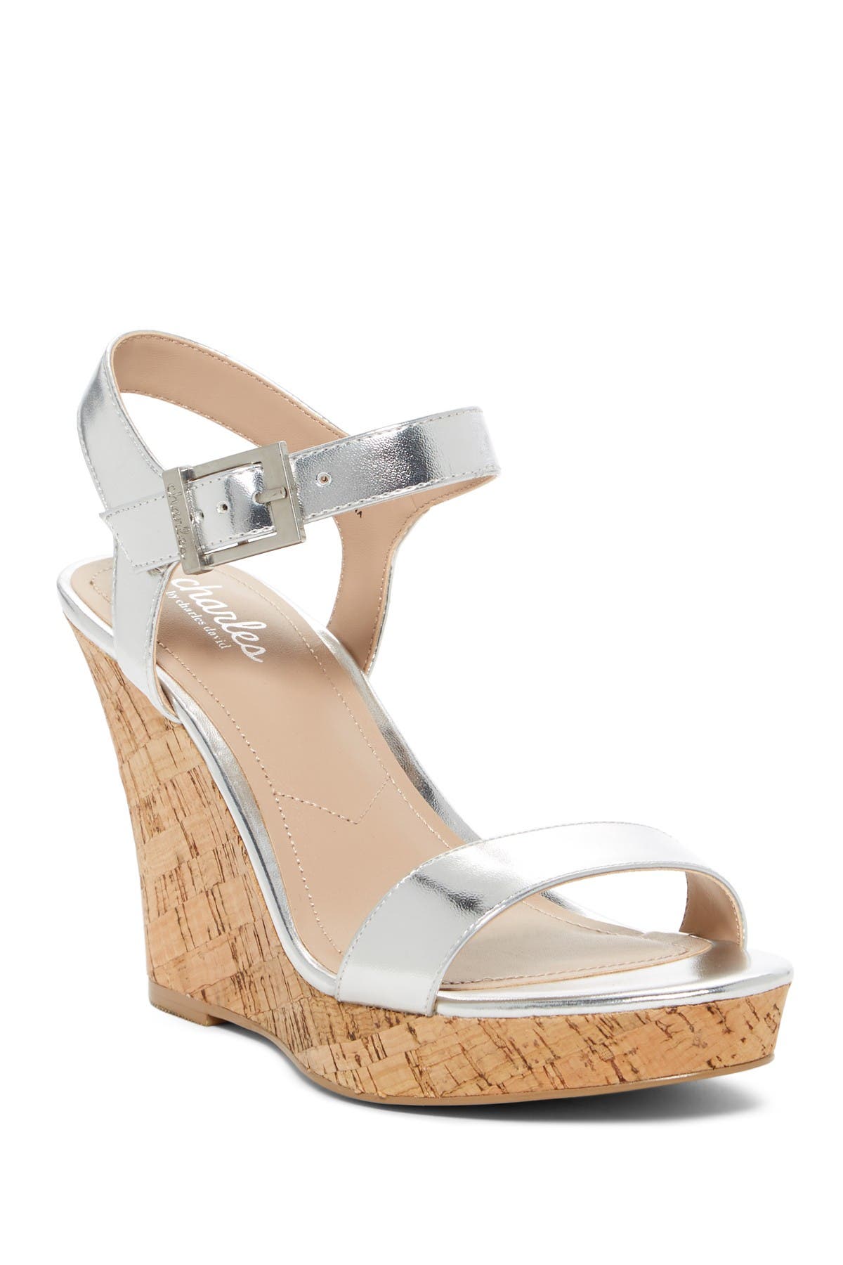 charles david wedge sandals