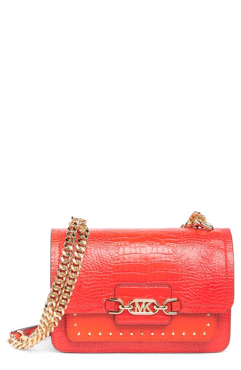 Michael Michael Kors Natalie Extra Large Leather Wallet on A Chain