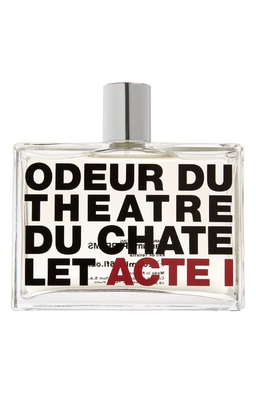 Comme des Garçons Parfums Odeur du Théâtre du Châtelet Acte 1 Eau de Toilette in Multi