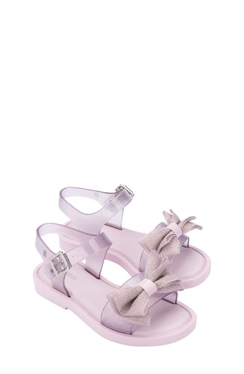 Mini Melissa Kids' Mar Sweet Ankle Strap Sandal in Pink 