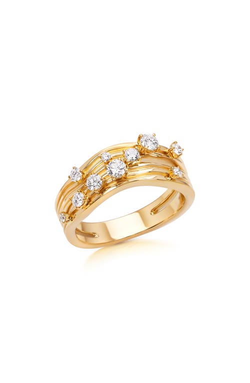 Bahia Diamond Ring in Yellow Gold