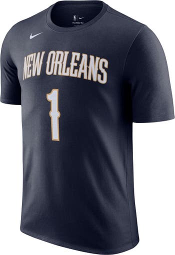New Orleans Pelicans Nike Name & Number T-Shirt - Zion Williamson - Mens