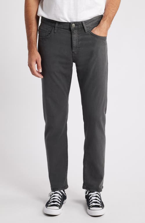 Shop Mavi Jeans Zach Straight Leg Twill Pants In Ash Luxe Twill