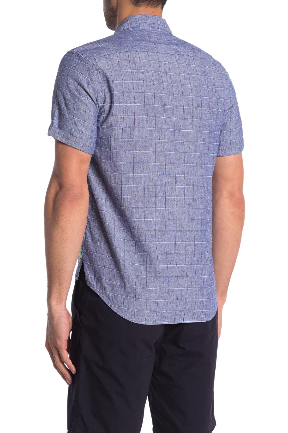 slim fit camp shirt