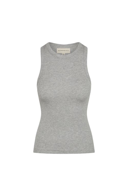 Shop The Standard Stitch The Rib Tank In Heather Grey