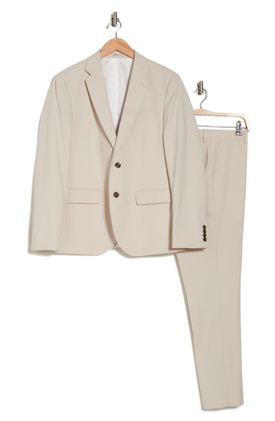 Nordstrom Rack Extra Trim Fit Suit In Grey Moonbeam