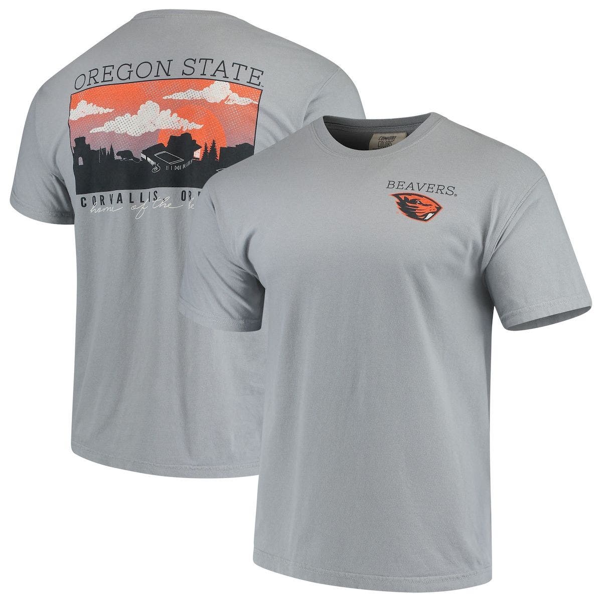 IMAGE ONE Men's Gray Oregon State 
