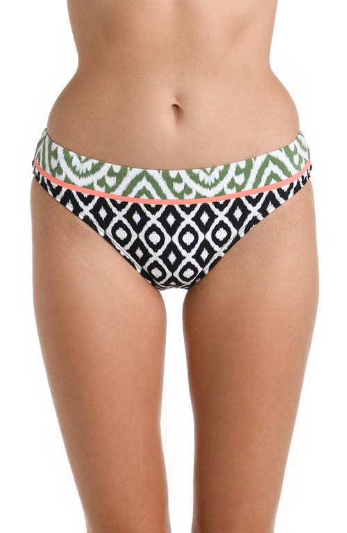 La Blanca Banded Bikini Bottoms Black at Nordstrom