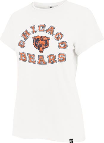 47 Women's '47 White Chicago Bears Frankie T-Shirt
