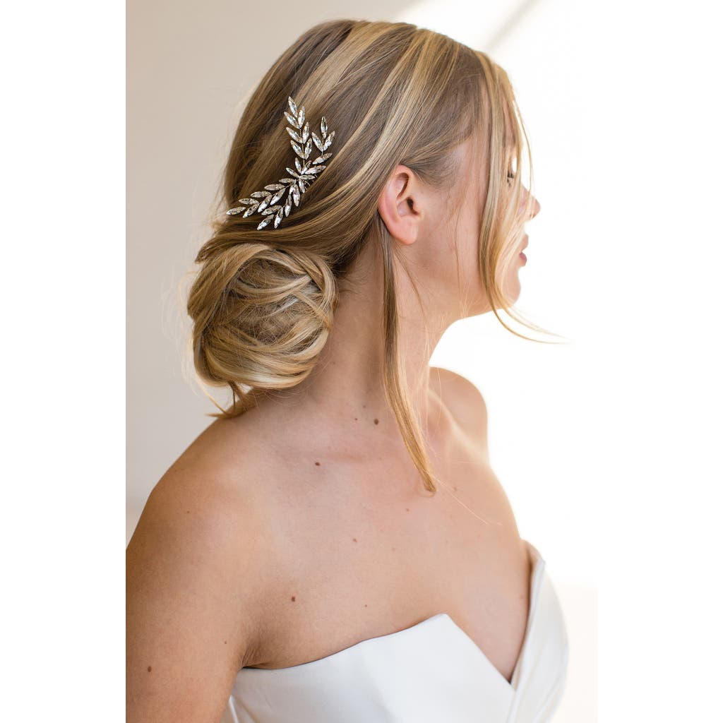 Brides And Hairpins Brides & Hairpins Makenna Crystal Hair Comb In Metallic