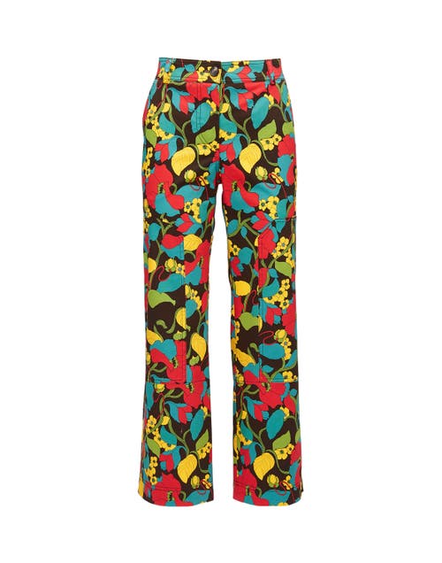 La Doublej Cargo Pants Vines Brown In Vines Brown