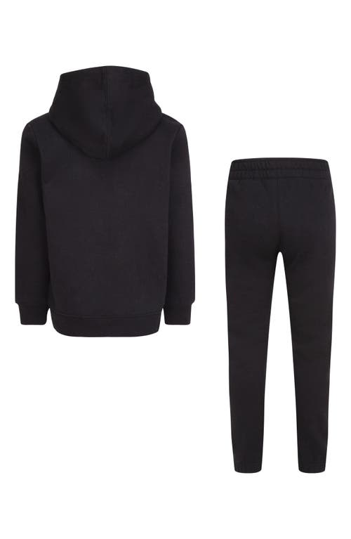 Nike Kids' Just Do It Fleece Hoodie & Pants Set In Black