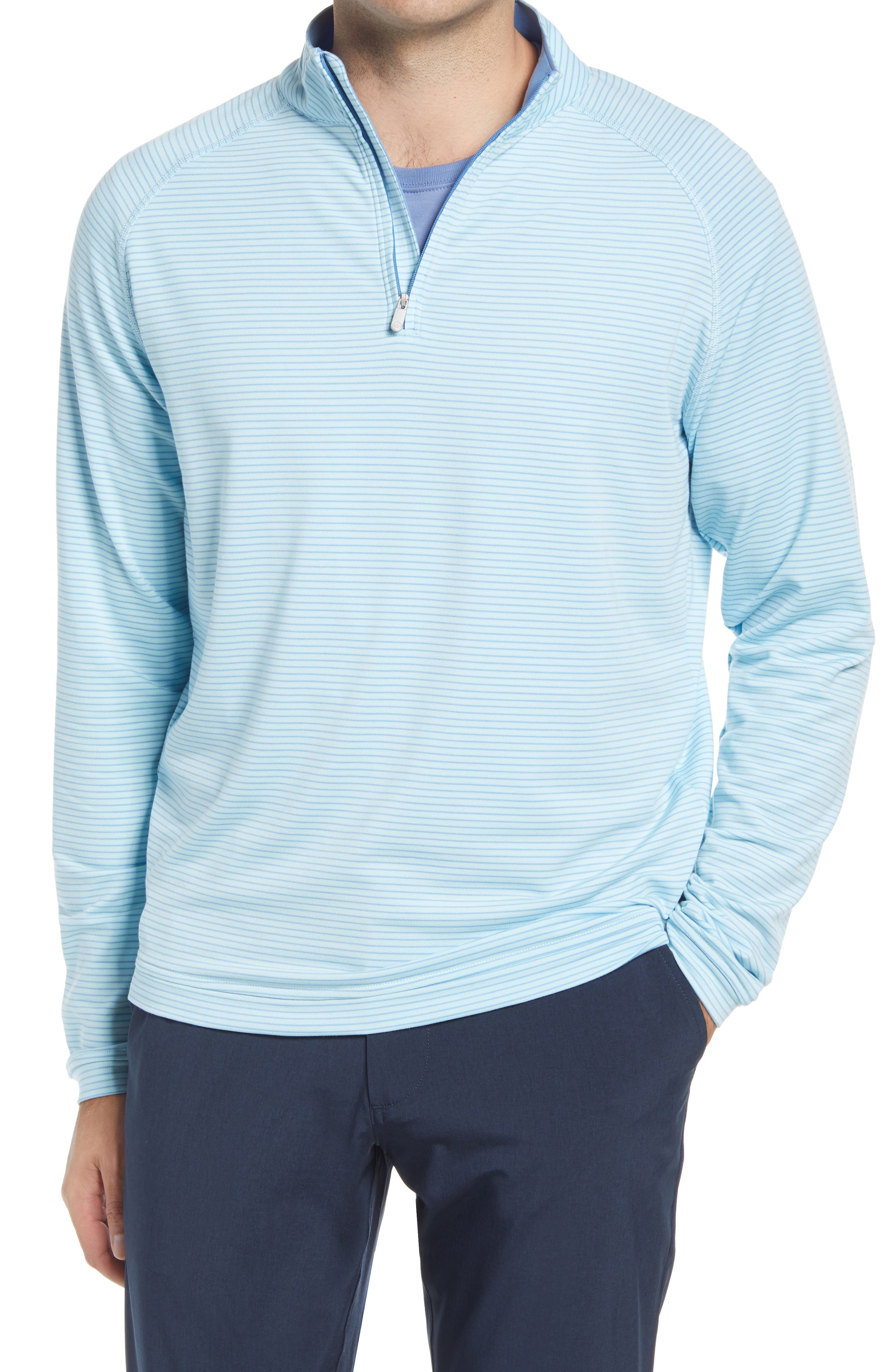 quarter zip performance pullover