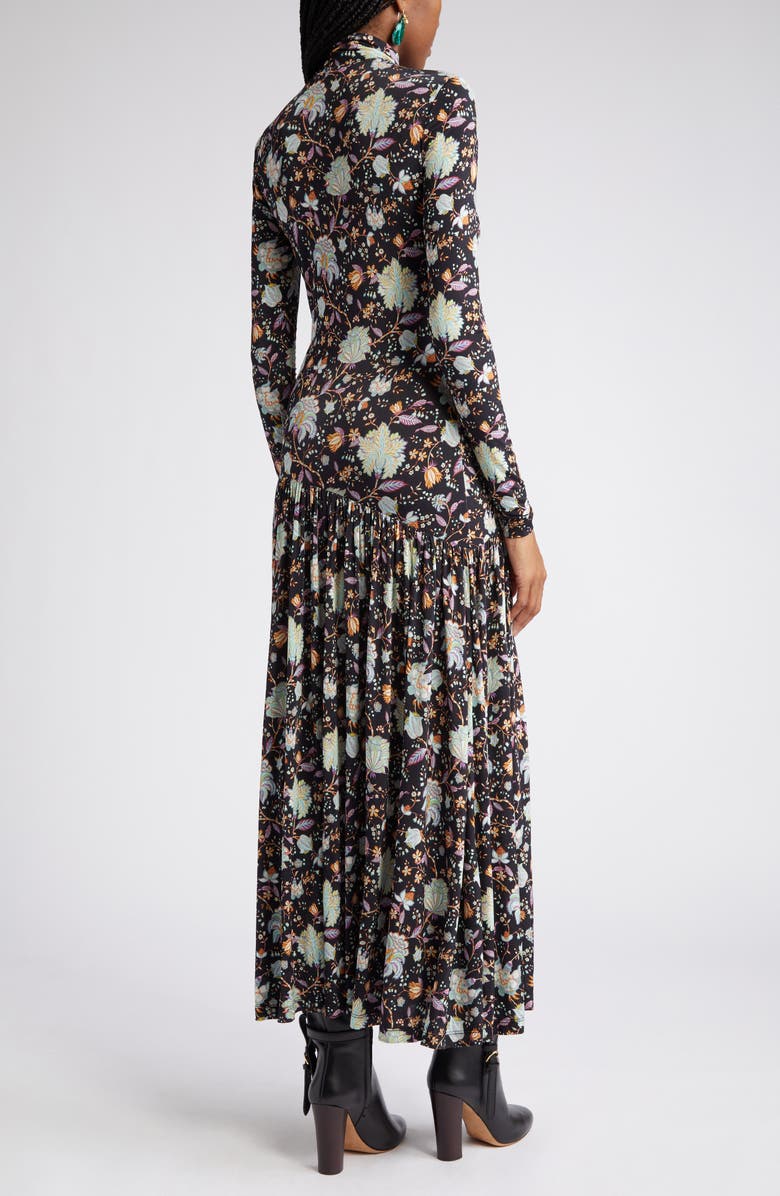 Ulla Johnson Fernanda Floral Long Sleeve Knit Dress | Nordstrom