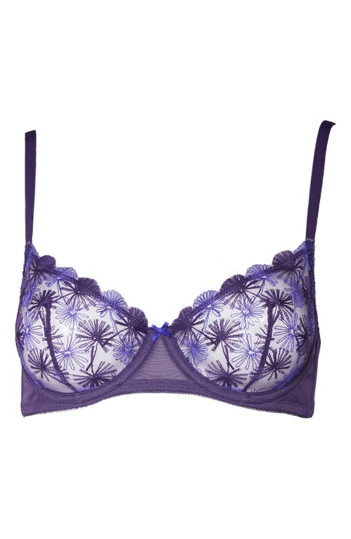 Huit Make A Wish Underwire Bra In Purple