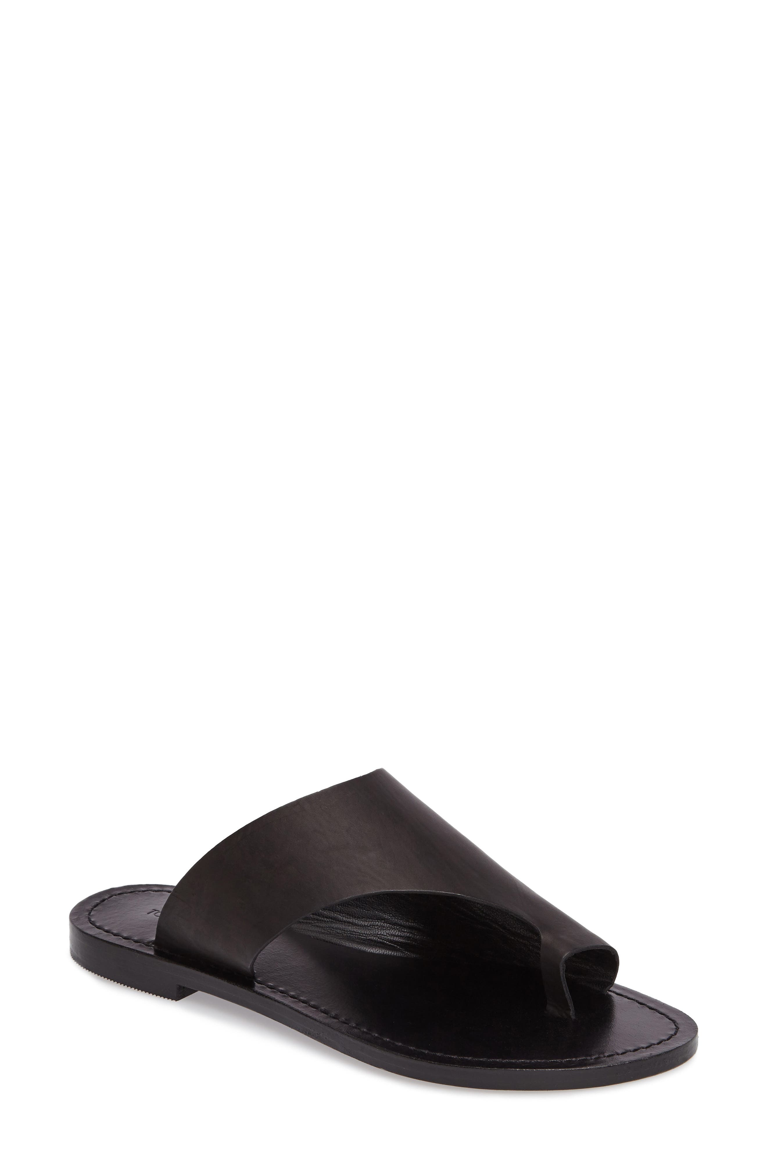 tony bianco black slides