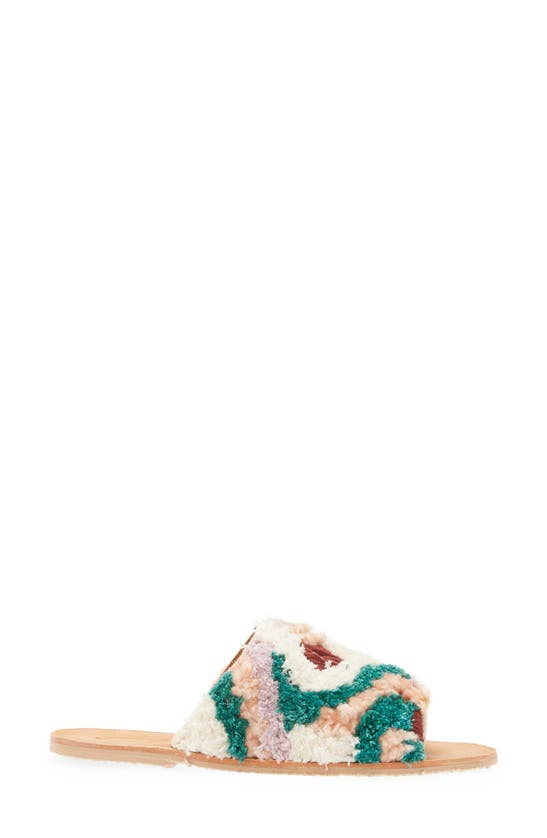 Free People Yuma Woven Mule In Night Sand