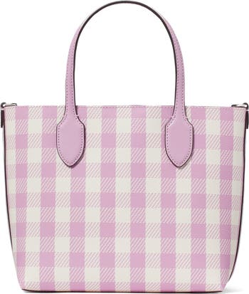 kate spade new york bleecker gingham print tote Nordstrom