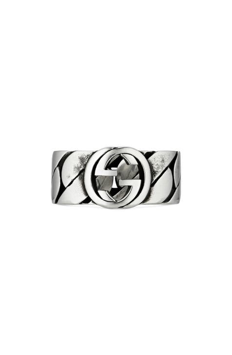 Gucci Men's Interlocking-G Paisley Ring