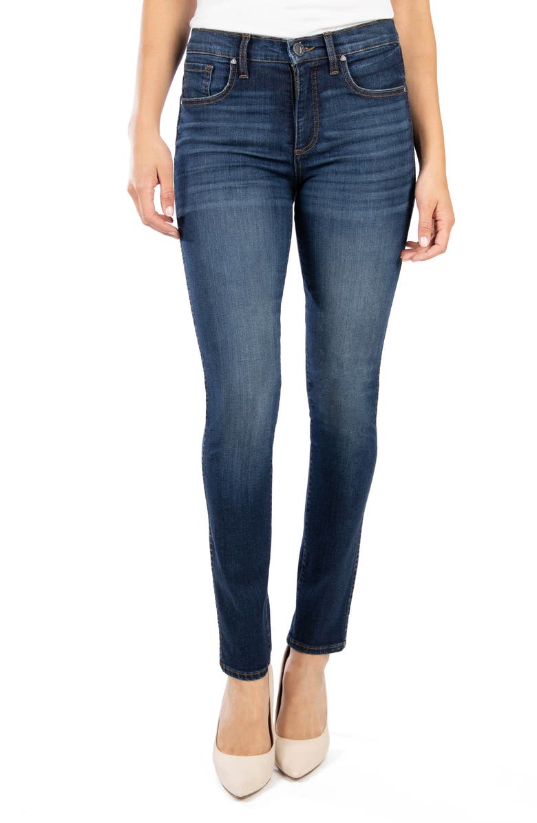 KUT from the Kloth Diana Fab Ab High Waist Skinny Jeans (Busy) (Regular ...