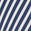  Navy Denim- Ivory Stripe color