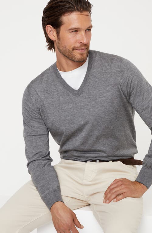 Shop Brunello Cucinelli Cashmere And Silk Sweater In Dark Grey