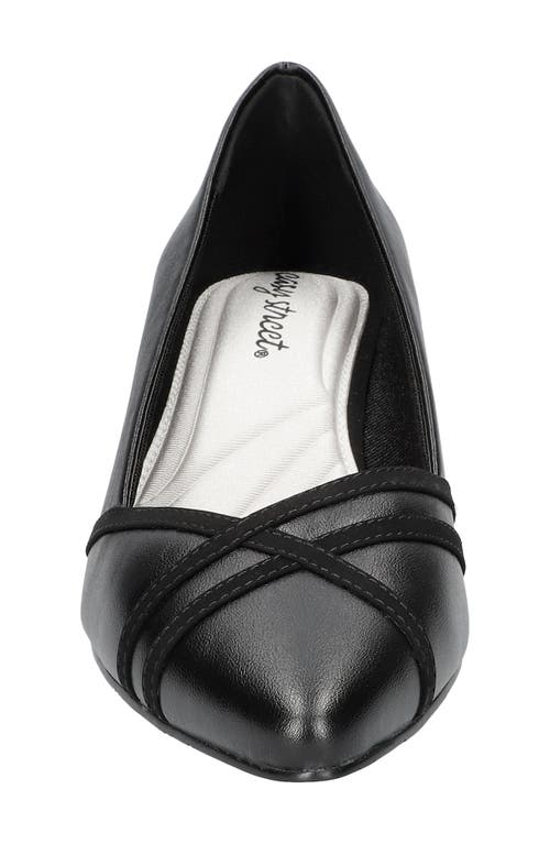 EASY STREET EASY STREET LOTUS POINTED TOE PUMP 