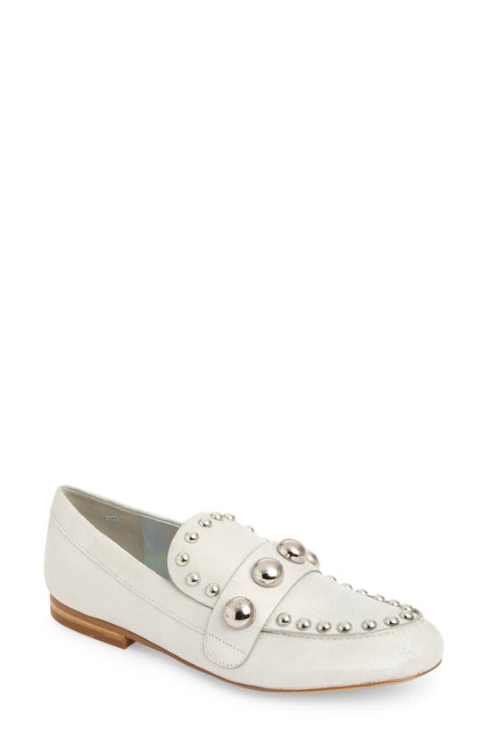 Shop Karl Lagerfeld Paris Avah Stud Loafer In Irridescent