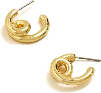 Zimmermann Women's Classic Small Hoops - Metallic - Earrings
