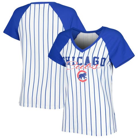 Concepts Sport New York Mets Reel Pinstripe Knit Sleeveless Nightshirt At  Nordstrom in Blue