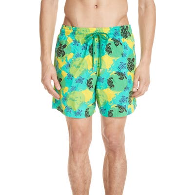 Vilebrequin Eco Turtle Print Swim Trunks