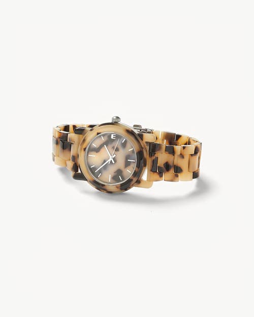 Machete Mono Watch In Blonde Tortoise