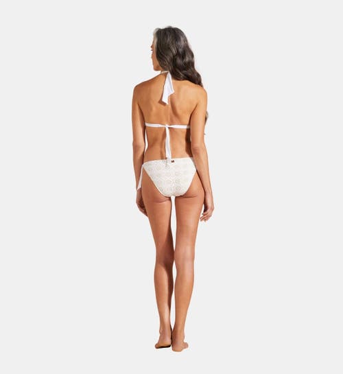 VILEBREQUIN BRODERIES ANGLAISES HALTER BIKINI TOP